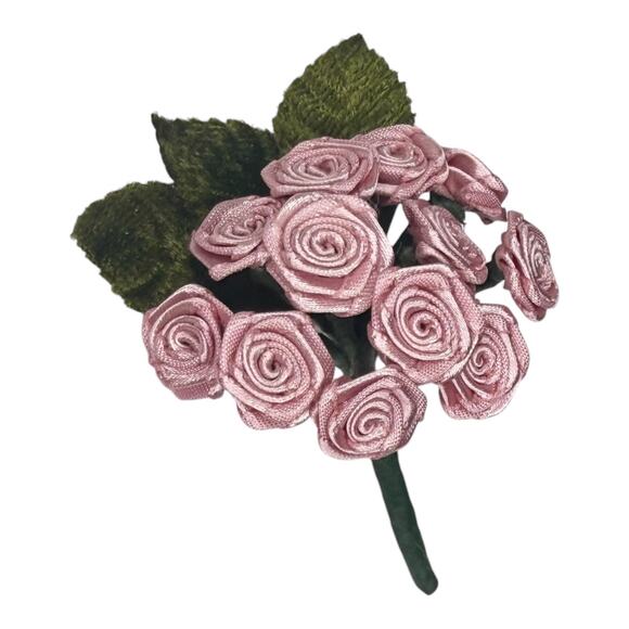 American Girl Nosegay Pleasant Company Pink Rose Flowers Samantha Party Treat #1 - Picture 2 of 4